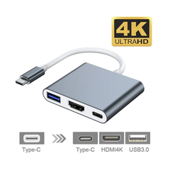 Innerlight® Connect+ USB C naar HDMI Adapter - Gray